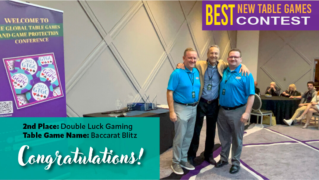 2024 Best New Table Games Contest 2nd Place_ Double Luck Gaming Co
