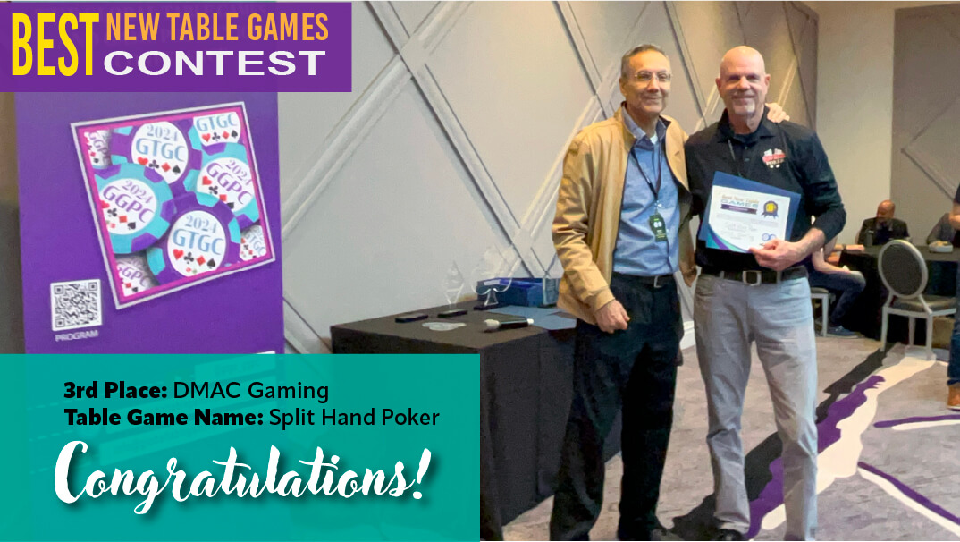 2024 Best New Table Games Contest 3rd Place_DMAC Gaming